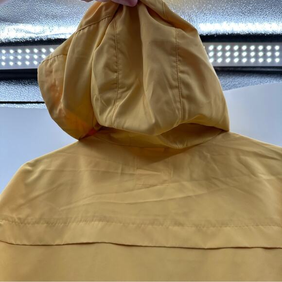 Ivory Ella Yellow Full Zip Drawstring Tie Waist Long Sleeve Hooded Jacket Sz XS - Picture 6 of 11